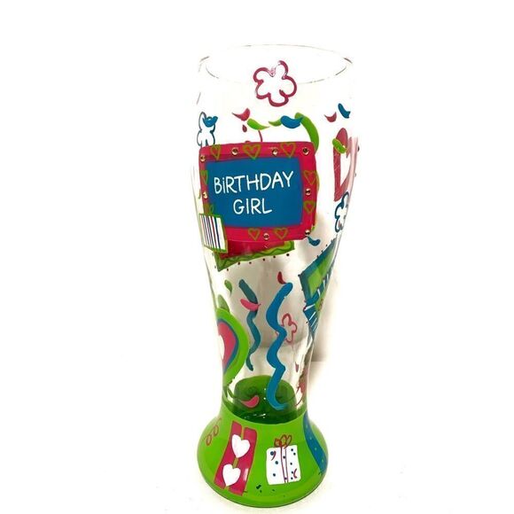 Lolita “Birthday Girl” Pilsner Glass (FIRM) - Picture 1 of 4